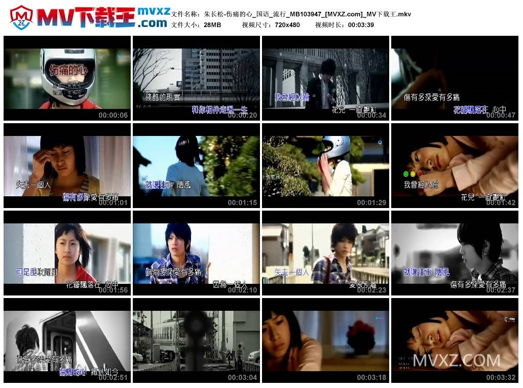 朱长松-伤痛的心_国语_流行_MB103947